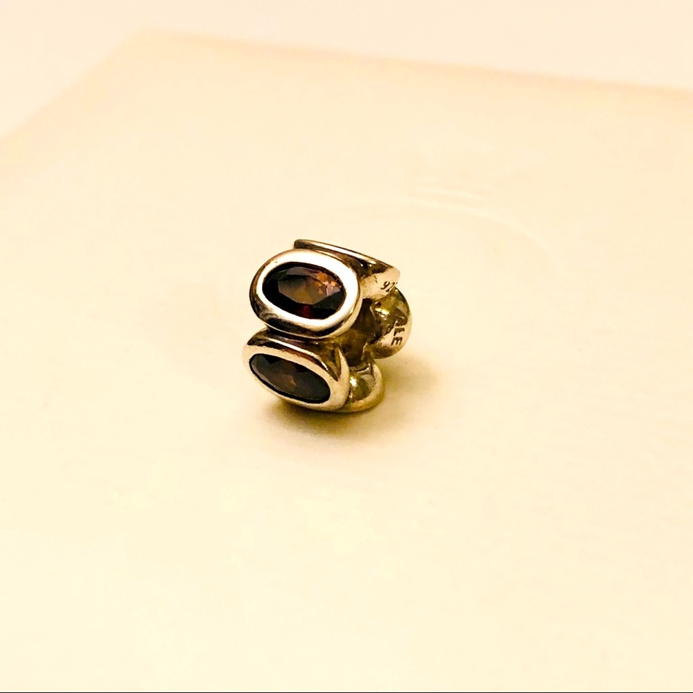 Pandora Oval Purple Charm